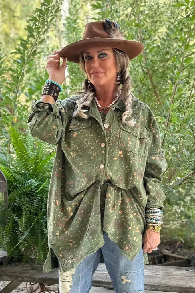 Jaded Gypsy Moonlight Garden Tunic