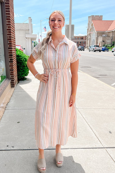 The Oaklyn Striped Dress