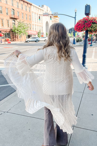 The Meadow Lace Vest