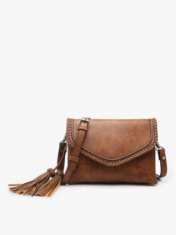 The Sloane Crossbody - Brown