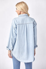 Relaxed Fit Denim Shirt