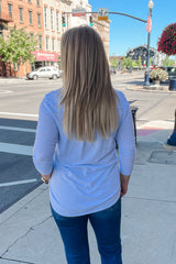 The Sara Pullover - Baby Blue