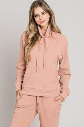 The Cassidy Cowl Neck Sweatshirt