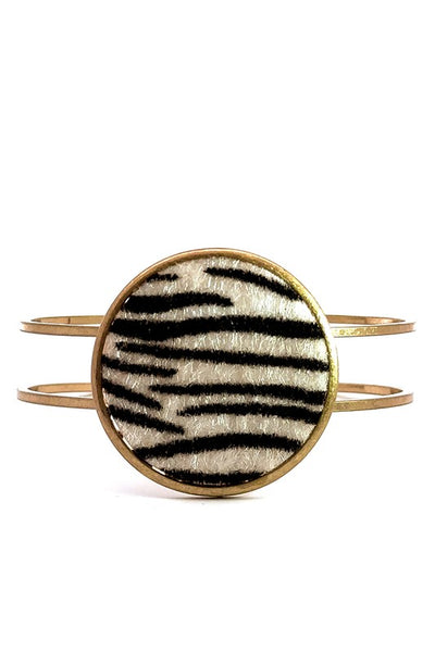 Zebra Print Bracelet