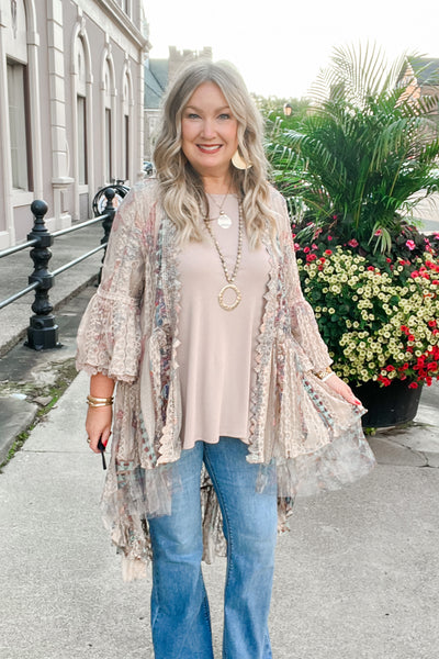 The Anaya Lace Cardigan