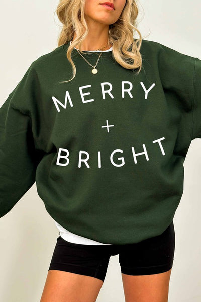 Merry And Bright Sweatshirt