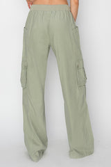 Wide Leg Cargo Pants