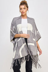 The Imani Fringed Poncho