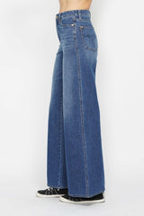 Judy Blue HW Tummy Control Retro Wide Leg Jean