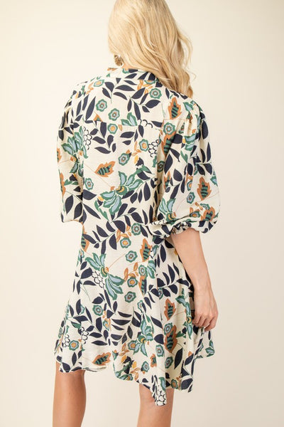 Shayla Floral Shirt Dress