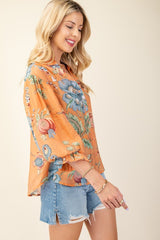 Elaina Button Down Top