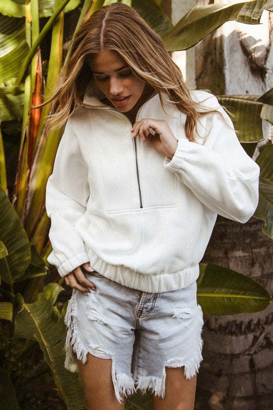 The Meara Half Zip Pullover