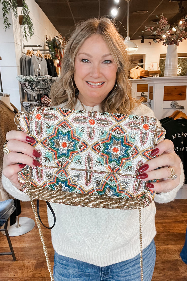 Beaded Boho Bag