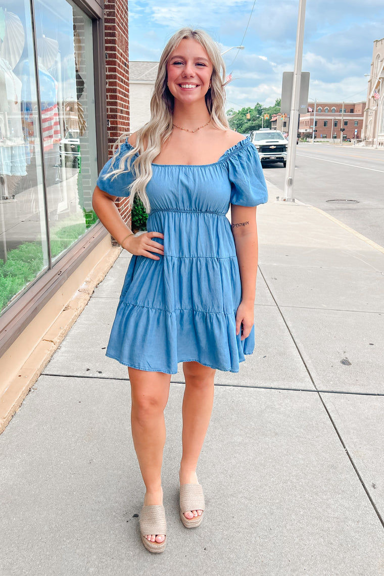 The Ember Chambray Dress