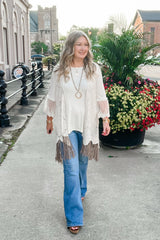 The Sabrina Fringed Vest