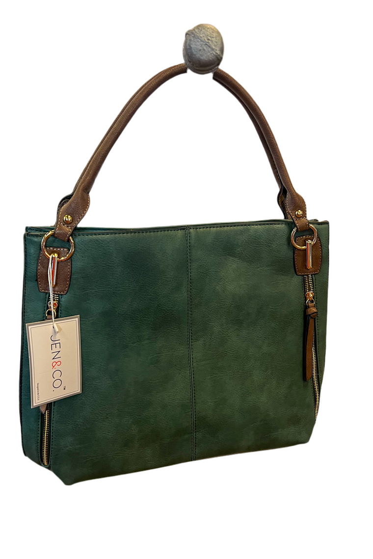 Connor Tote - Peacock