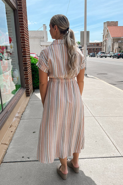 The Oaklyn Striped Dress