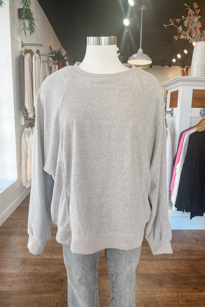 The Avery Pullover - Mocha