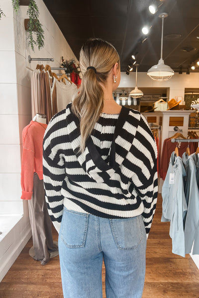 Leila Striped Hoodie